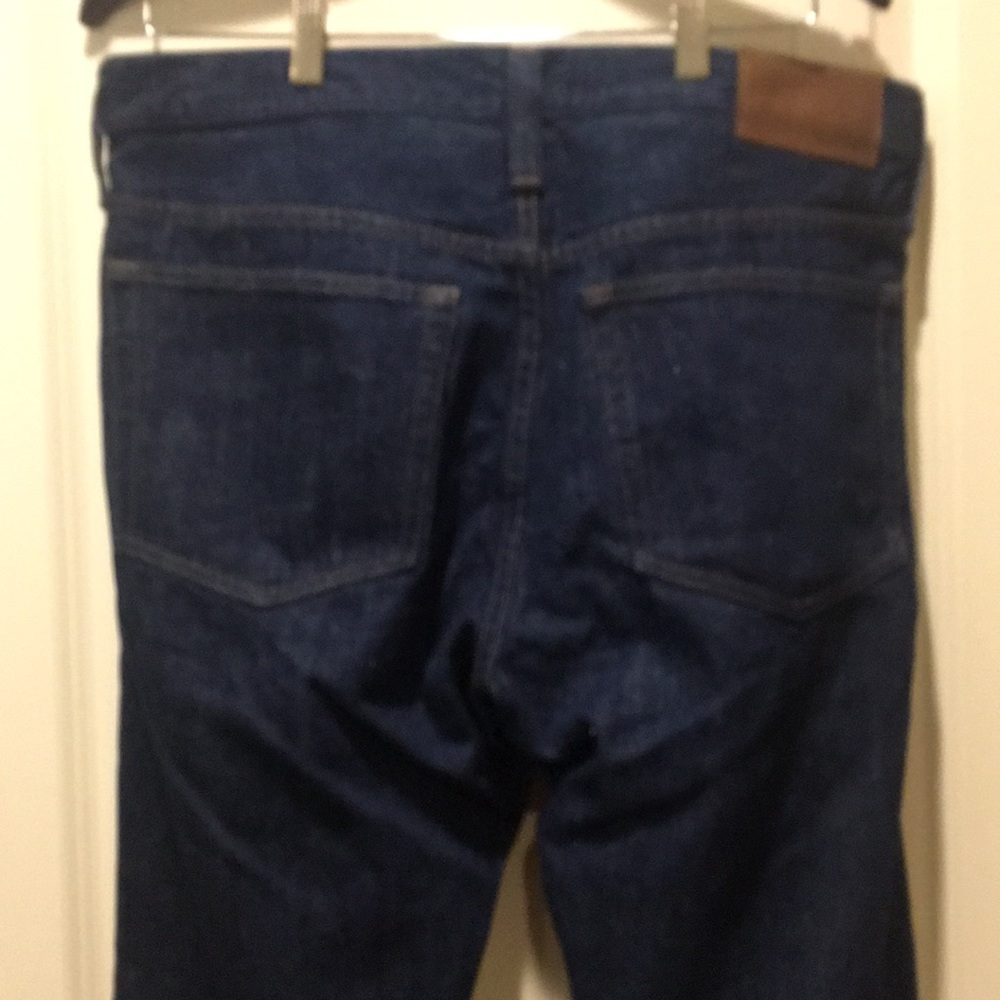 NWT Madewell mens Slim Jeans Coyle Wash cuff or Not, SOLD OUT on site size 33x30
